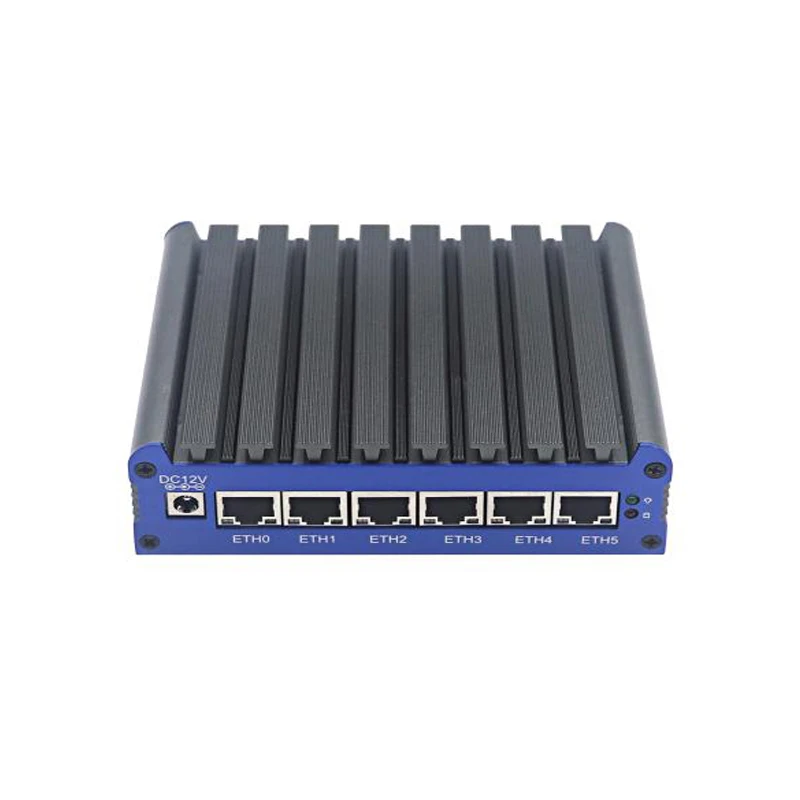 Mini Pc Firewall Router 7-rdzeniowy i7-7500U 4405U 3965U/3865U 6 Gigabit nic urządzenie bez wentylatora VPN ASE-NI