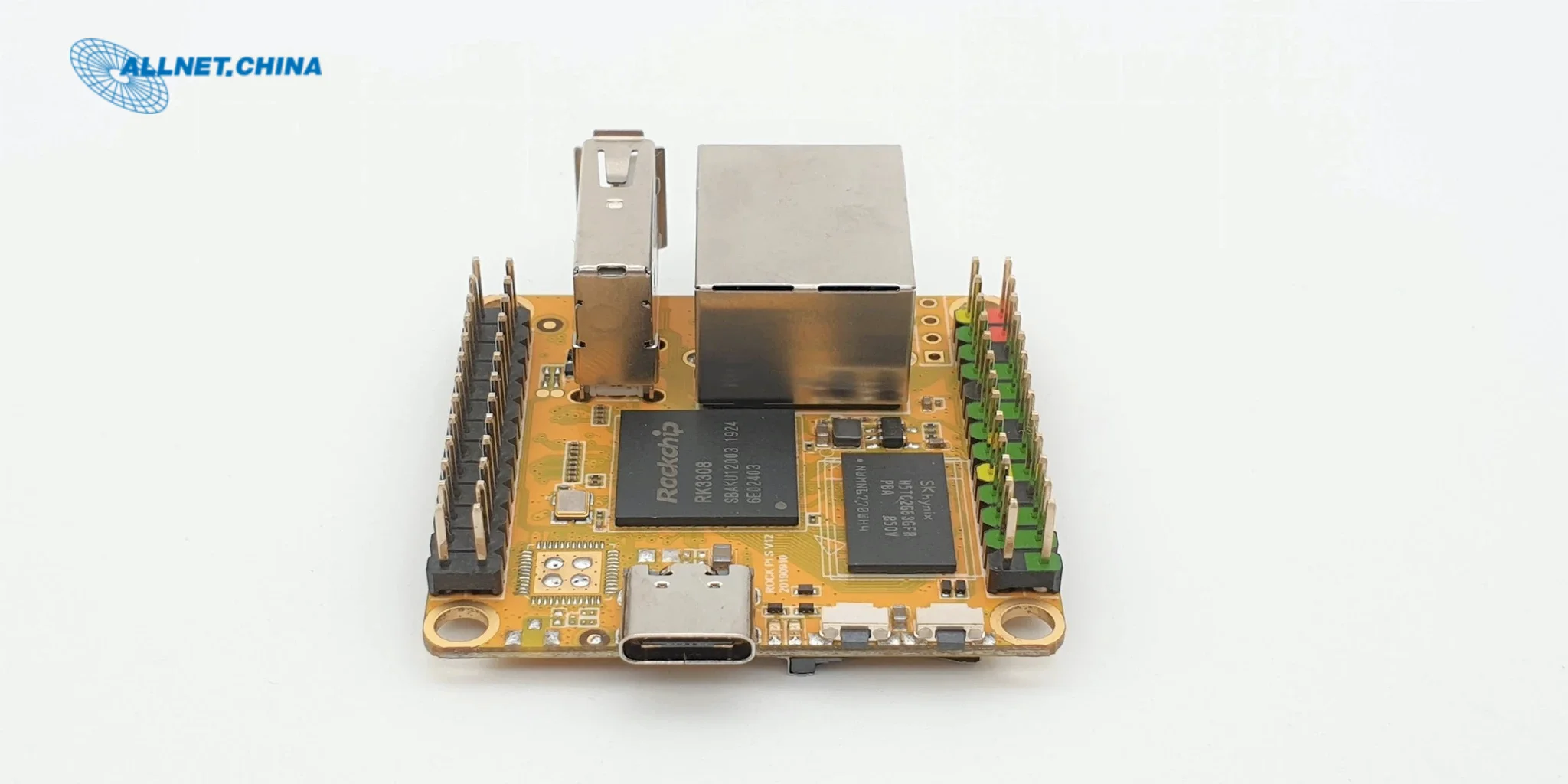 ROCK PI S RK3308 Quad-core A35 Development Board V1.3 Version Suitable for IoT Smart Speakers