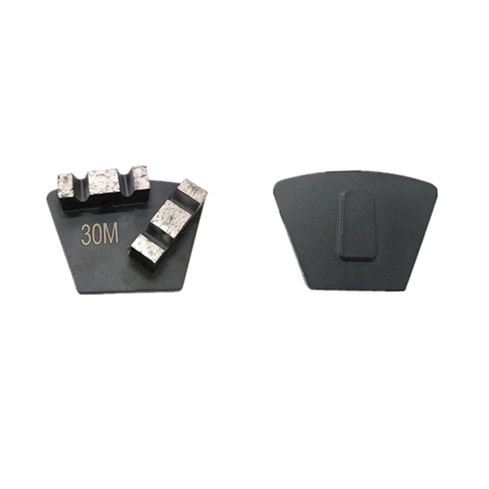 HUT22 Scanmaskin Metal Scraper Diamond Grinding Blocks Hard Bond Concrete Grinding Blades for Husqvarna Double M Shape Segments