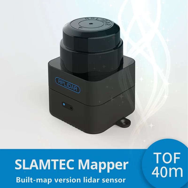 RPLIDAR outdoor Slamtec Mapper M2M2 map construction and SLAM positioning TOF 40meters lidar sensor Compatible with ROS