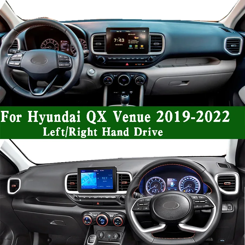 

Защитный коврик для приборной панели Hyundai QX Venue iMT Suv SX 2019-2022