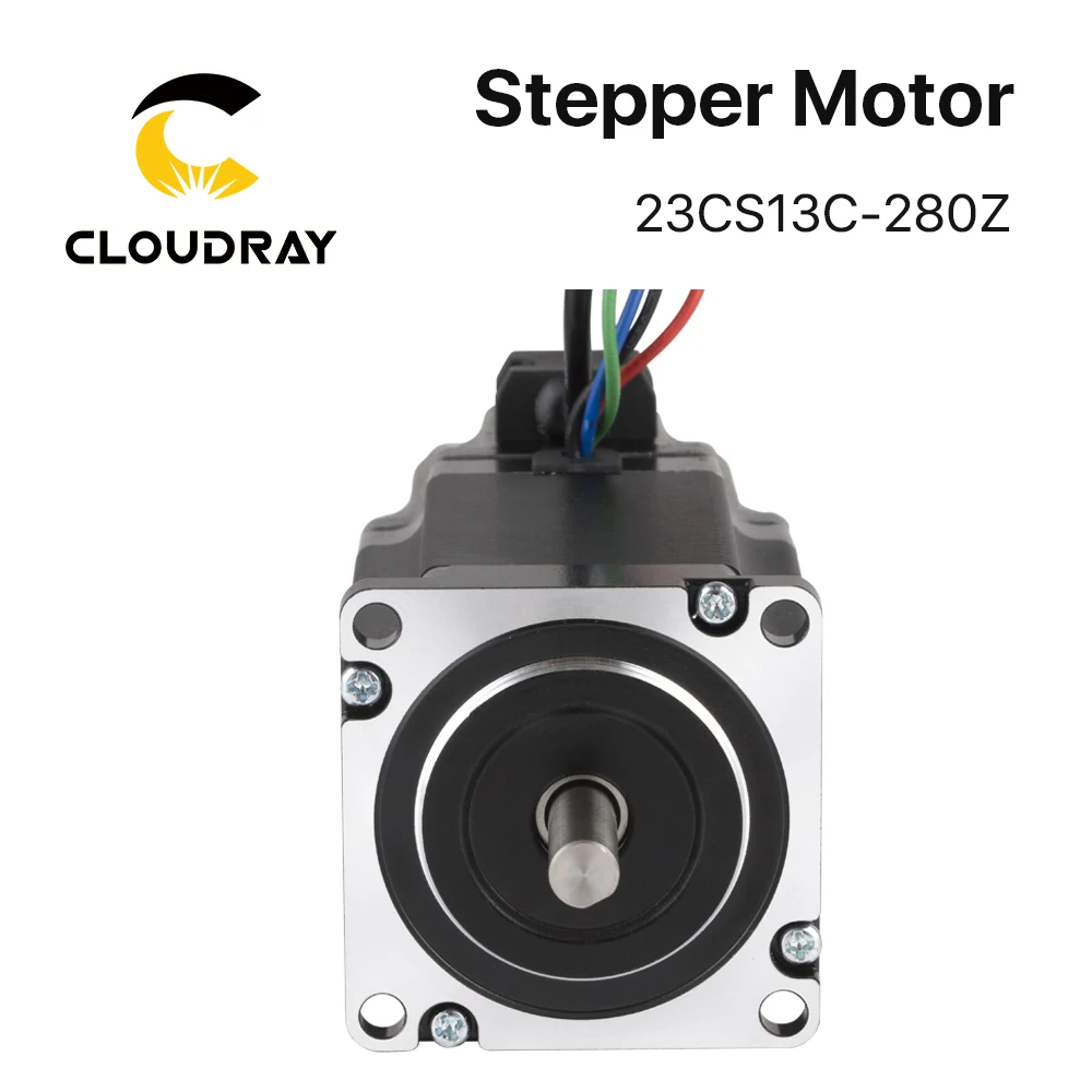 Nema 23 Stepper Motor 115mm 1.3Nm 2.8A 2 Phase Stepper Motor with Brake 4-lead for 3D printer CNC Laser Grind Foam Plasma Cut