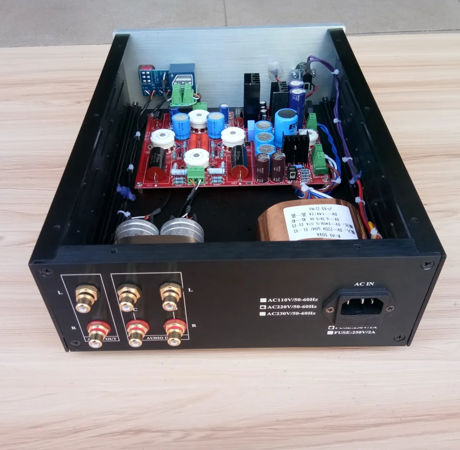 Latest Arrival  12AU7+12AX7+6DJ8 HIFI Tube Preamplifier Base On CAT SL-1 Signature Vacuum Tube Preamp