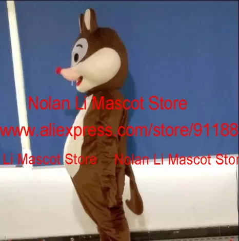 Chipmunk Mascot Costume Cartoon Anime Cosplay Fancy Dress Ball Birthday Party Halloween Christmas Celebration Gift 1200