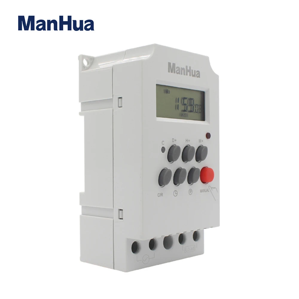 Imagem -04 - Manhua 25a 220 v Mt316 Melhor Vender Produtos Industrial Digital Micro Temporizador Programável