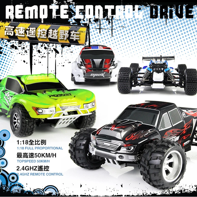 Wltoys A959/ A949/ A969 /A979 1:18 2.4Ghz 4WD RC Car Off-Road Car 45KM/H High Speed Racing Buggy Car Remote Control Vehicle RTR