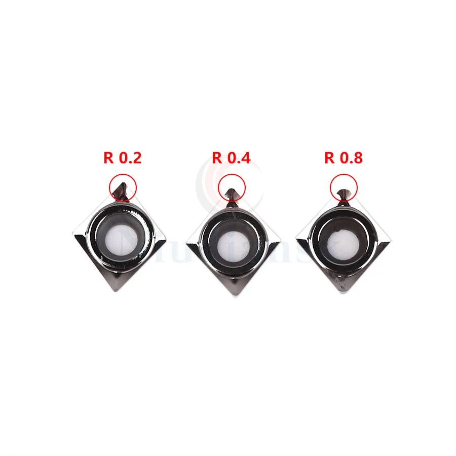 Herramientas de torneado de aluminio de carburo, inserto de fresado, cnc, CCGT060202 AK H01 CCGT060204 AK H01