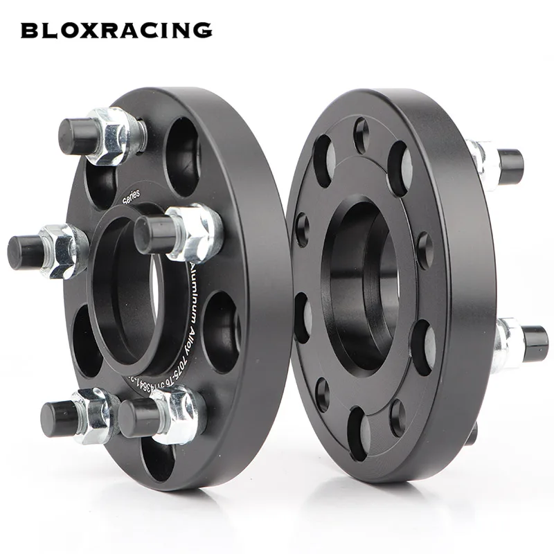2 조각 15/20mm 7075 알루미늄 단조 휠 스페이서 어댑터 PCD 5x114.3 CB = 67.1mm(ID = OD), 현대, 마즈다, 기아에 적합 썸네일 7