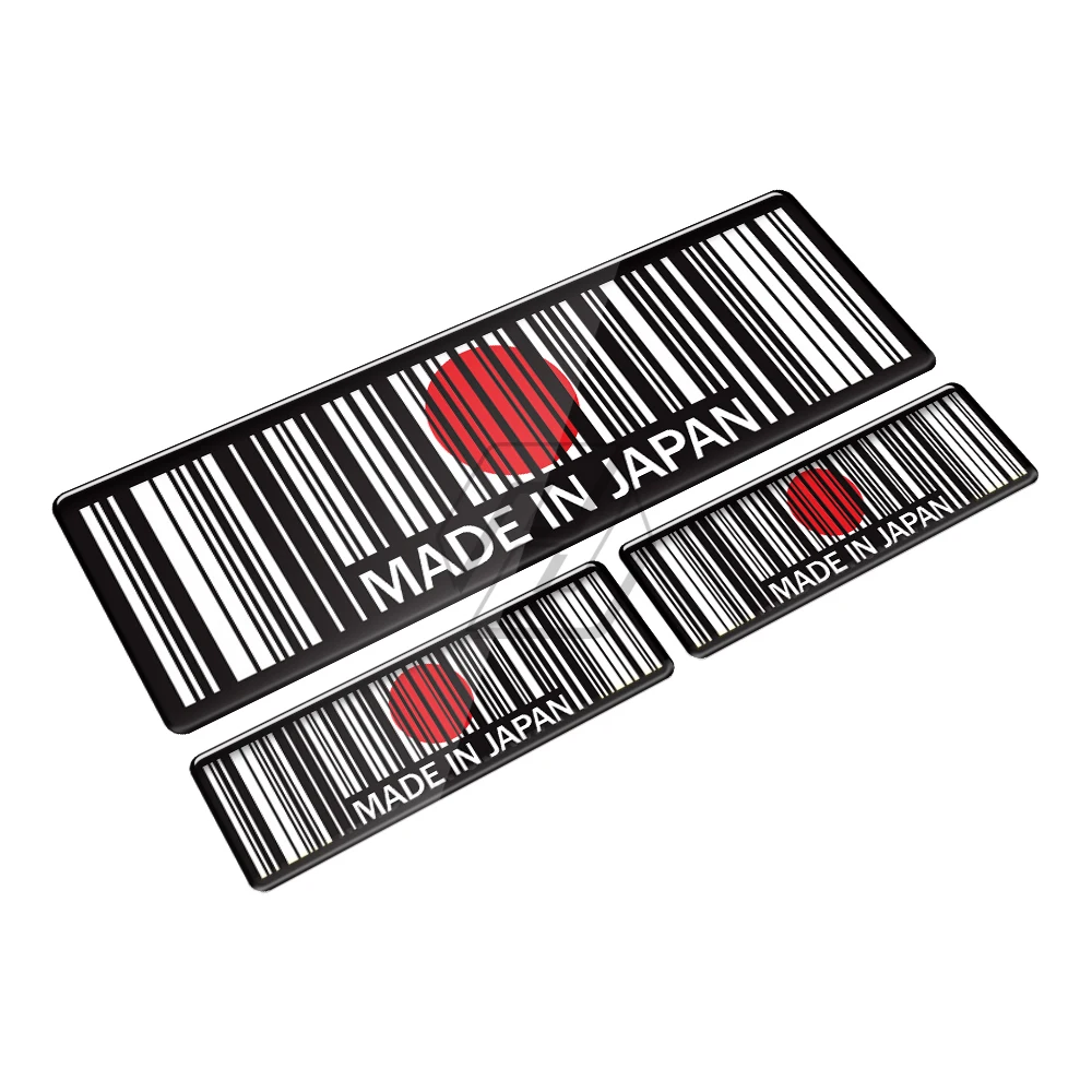 3D Union Jack Sticker Made In France Japan USA UK Italy Germany Motorcycle Tank Pad Decal Universal for MOTO Car Tail Stickers