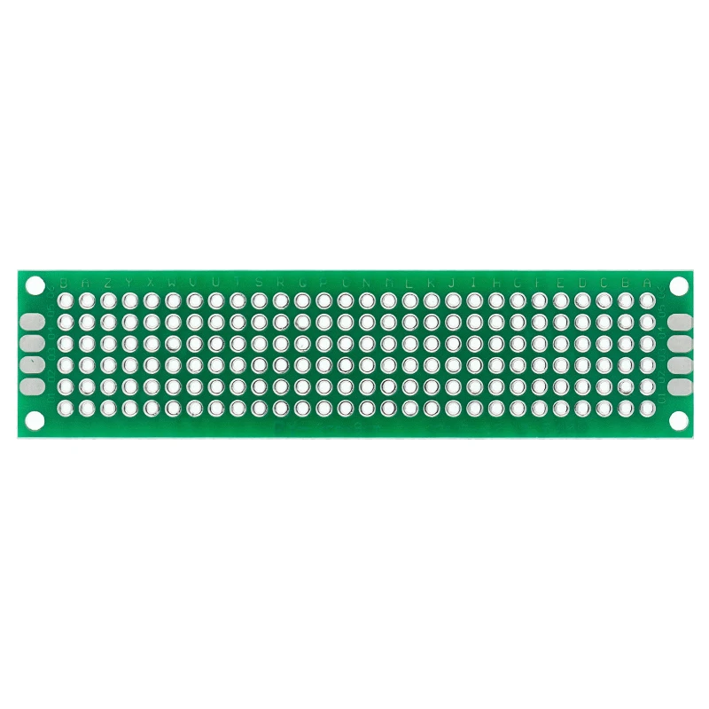 Double Side PCB 2.54mm FR-4 7x9 6x8 5x7 4x6 3x7 2x8 12x8cm 9x15cm Diy Universal Printed Circuit PCB Board Protoboard 6*8 5*7