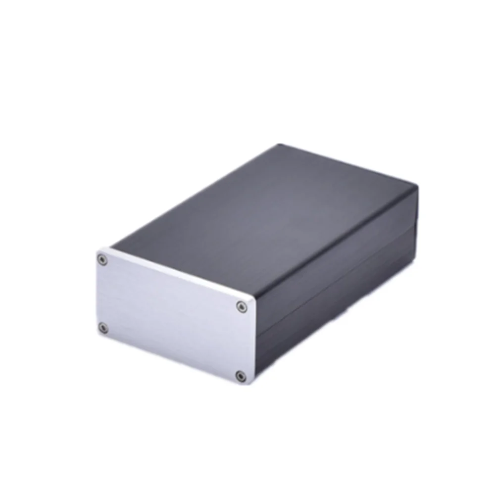 1Pc 0905 pełna obudowa aluminiowa mini moc ucha obudowa wzmacniacza przedwzmacniacz Box PSU podwozie 158x92x47mm