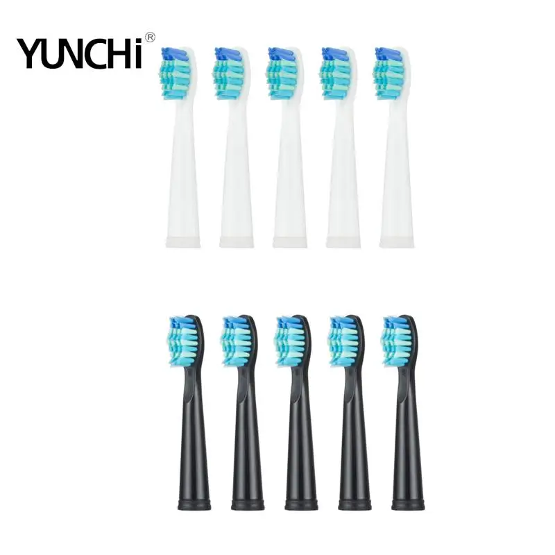 Yunchi Sonic remplacement tête de brosse à dents électrique têtes de brosse à dents confortable doux poils SG-507B/908/909/917/610/659/719/910