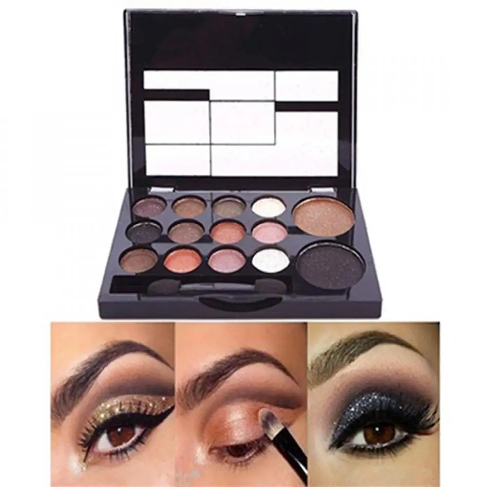 14 Colors Eye Shadow Set Makeup Shimmers Eyeshadow Palette Cosmetic Eye Shadow Lady Gift