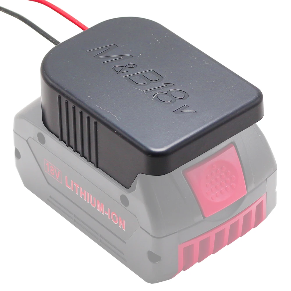 อะแดปเตอร์ชาร์จไฟสำหรับ MAKITA และ BOSCH 18V Li-Ion แบตเตอรี่อะแดปเตอร์เชื่อมต่อสำหรับ BL1830 BL1840 BL1860 BAT609