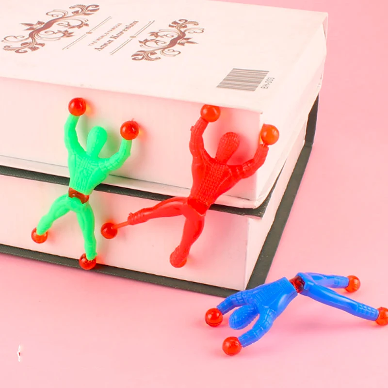 5pcs/lot Novelty products toy slime Viscous Climbing Action Figure funny gadgets for Children Gift Toy