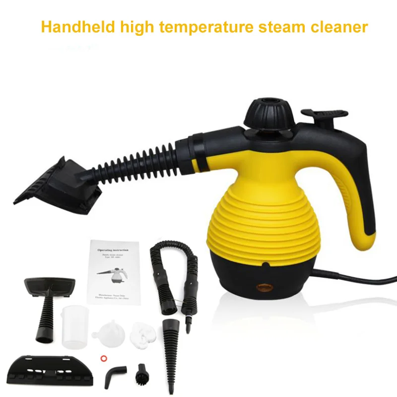 Multifunctional High-pressure Steam Cleaning Machine Handheld Pressurized Steam Cleaner Car Washer for Stain Removal Curtains