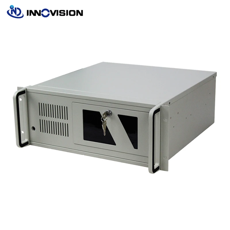 Imagem -02 - Industrial Chassis Computador 4u Rackmount Case Servidor Forte Adequado para Monitor de Controle Ipc610f 1.2 mm Sgcc Novo