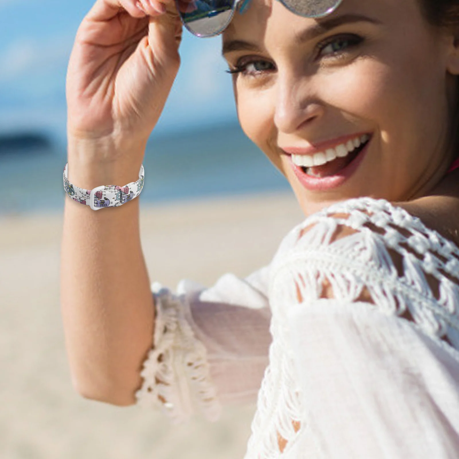 Dây Đeo Silicon Thay Thế Ban Nhạc Cho Galaxy Phù Hợp Với E R375 Vòng Tay Thể Thao Dây Đồng Hồ Đeo Tay Dây Đeo Cho Samsung Phù Hợp Với E r375