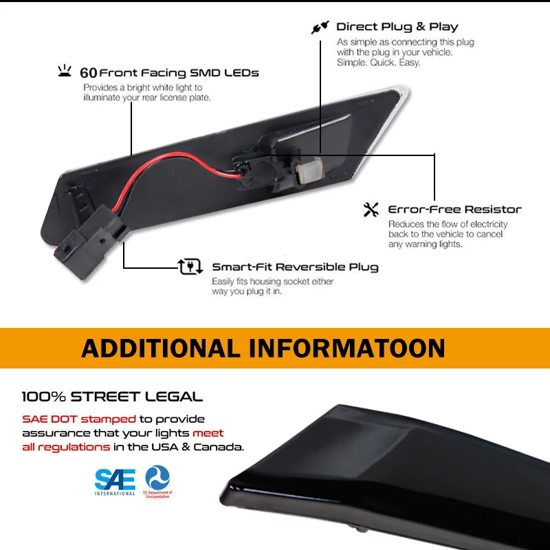 IJDM Per Porsche 911 997 987 Cayman Boxster Dinamico LED Ambra Luce di posizione laterale Freccia Indicatore di direzione Lampeggiante Indicatore