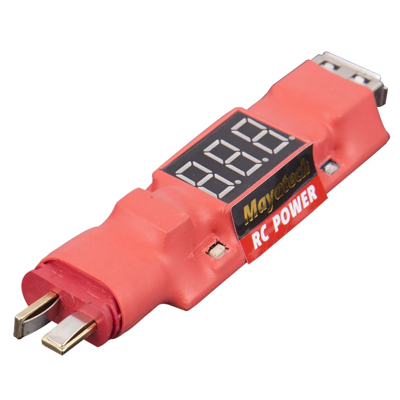 Mayatech 3 w 1 Tester rozładowania akumulatora Lipo Wskaźnik rozładowania USB Moduł obniżający napięcie 2s-6s 5 V