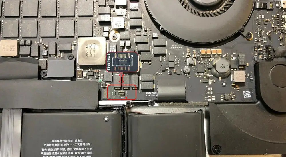 EFI BIOS card for Apple MacBook Pro 15\