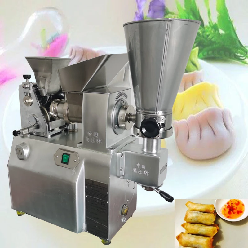 Small Size Table Top Japanese Fried Dumpling Machine Dumpling Gyoza Making Machine