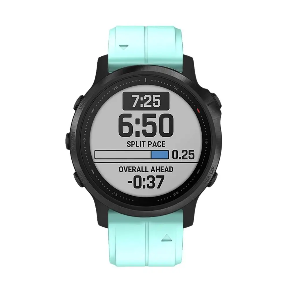 Correa de repuesto para reloj Garmin Fenix 6S 5S, pulsera de 20mm para Fenix 6s Pro 5s Plus, hebilla de oro rosa, de silicona, rápida