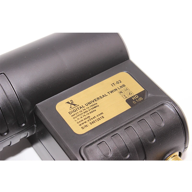 جهاز استقبال تلفاز LNB عالمي ، X-Square ، ضوضاء 0.1dB ، نطاق KU ، LNB مزدوج ، مقاوم للماء ، 5 قطعة