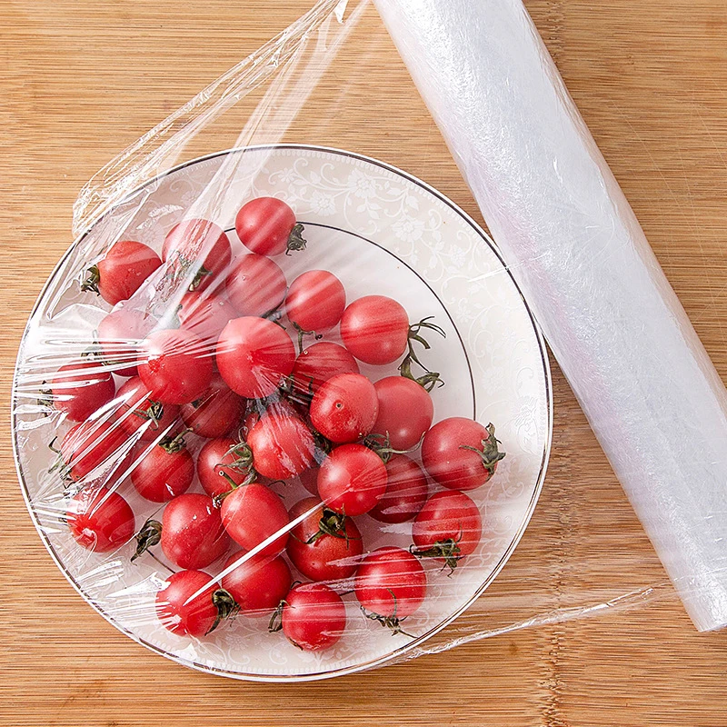 Plastic wrap food preservation household economic roll fruit sandwich disposable food plastic wrap refrigerator preservation