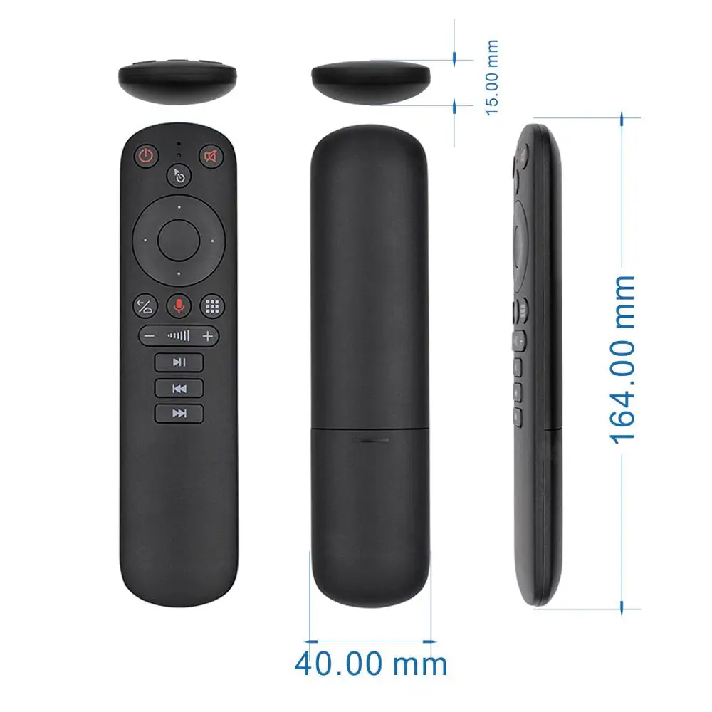 G50S Wireless Fly Air Mouse Gyro Voice 2.4G USB IR learning Remote Control G50 for Smart Android tv universal devices vs G20 G30