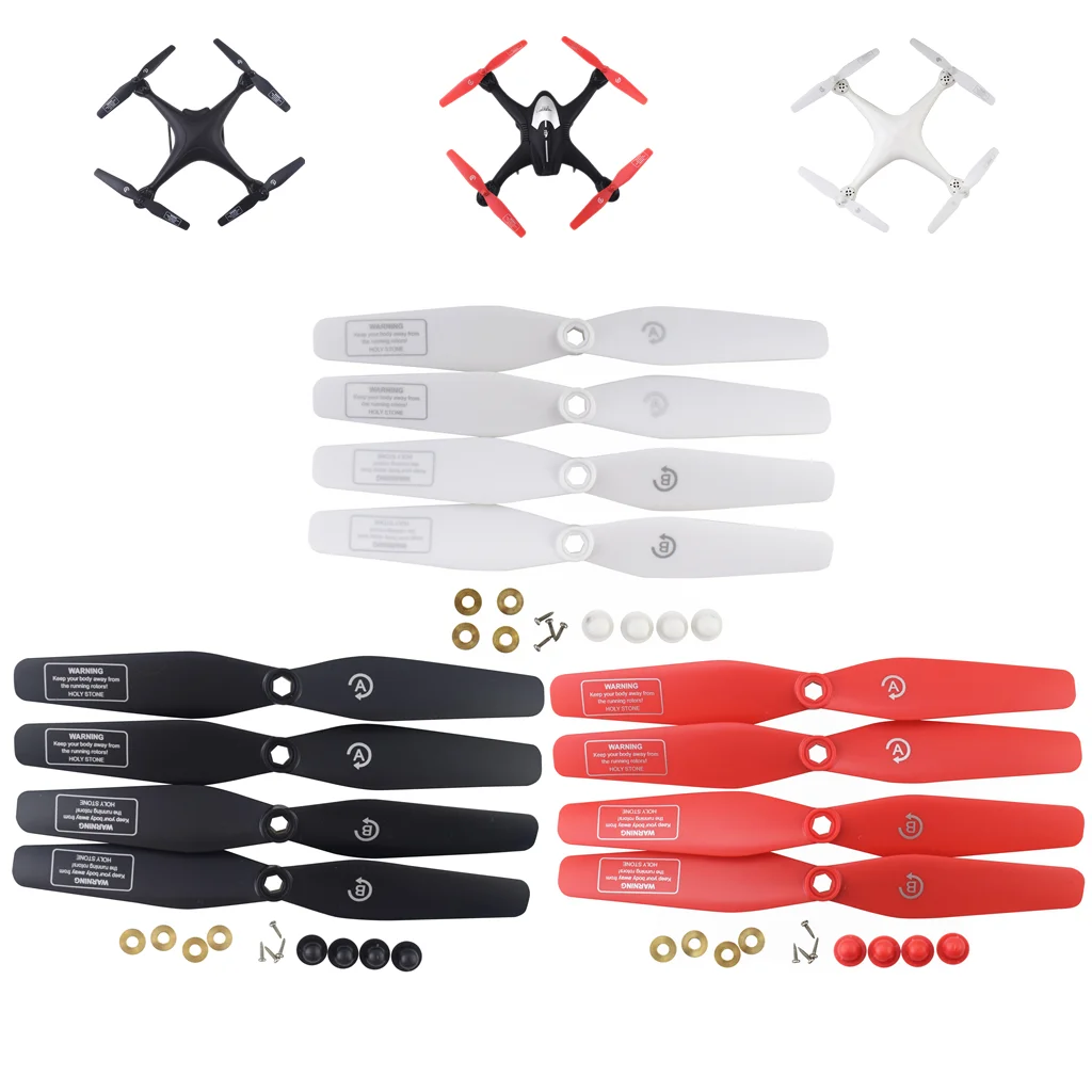 

Propeller For SJRC S20W S30W T18 H301S T25 HS110D HS120D HD Aerial Quadcopter RC UAV Spare Parts Blades Props