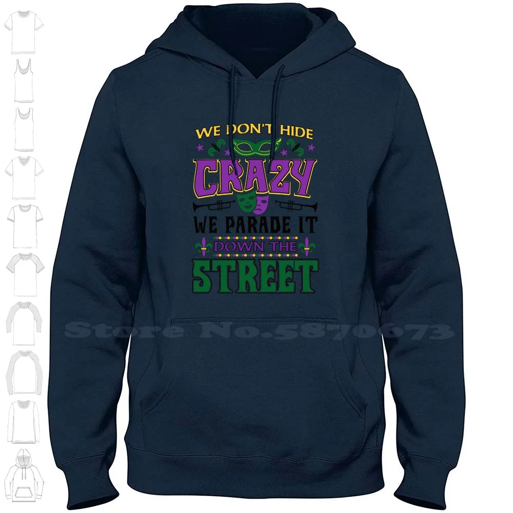 Mardi Gras Funny Parade New Orleans Retro Party Hoodies Sweatshirt For Men Women Mardi Gras Carnival Mardi Gras Parade Fat