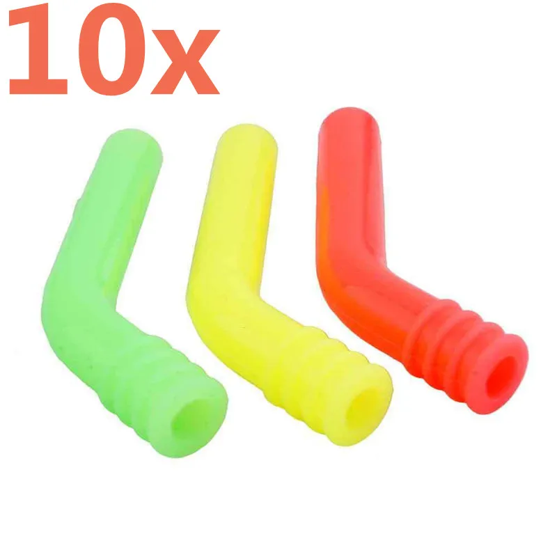 10Pcs Rc Uitlaatpijp Extension Silicone Tube Voor Hsp 1/8 1/10 Schaal Modellen Nitro Rc Auto 02026 85789 102009 02124