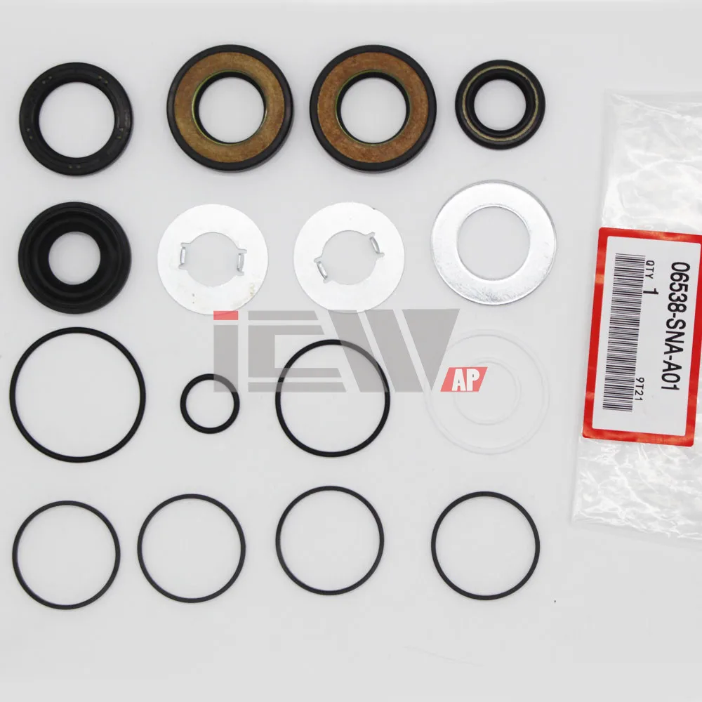 Auto Power Steering Rack Repair Seal Gasket Kit For Honda Civic 2006-2011 FA1