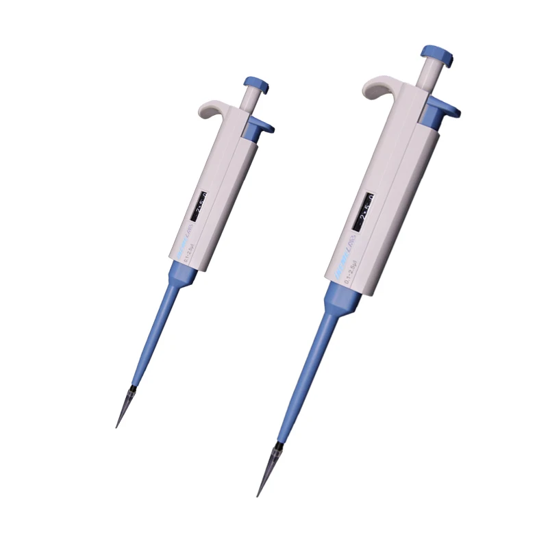 0.1-2.5ul MicroPipette Digital Adjustable Pipette Single Channel Plastic Pipeta Dropper Laboratory Pipette