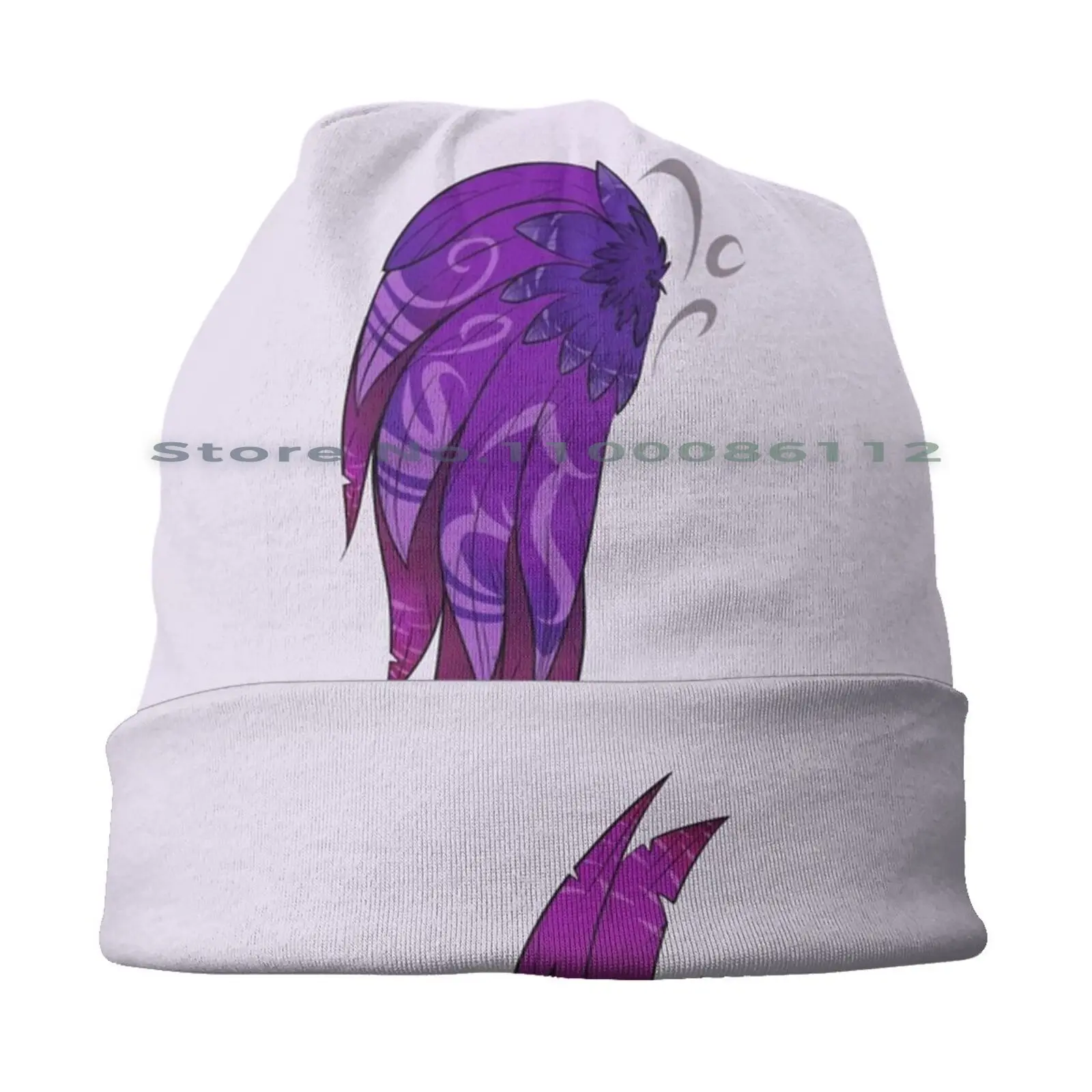 Xayah Wing Beanies Knit Hat Xayah Rakan Riot Games Brimless Knitted Hat Skullcap Gift Casual Creative