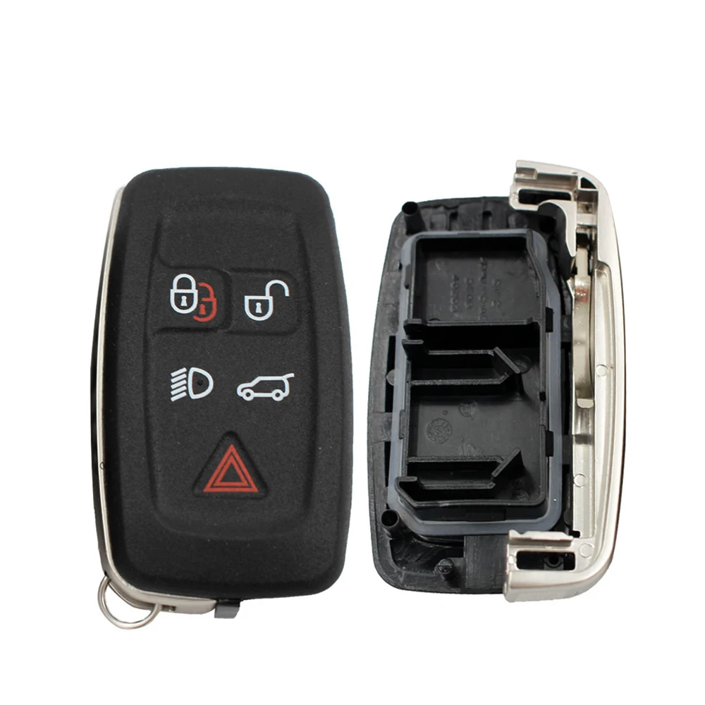 For Land Rover Discovery 4 Sport Freelander Car Key Shell Smart Remote Fob Cover Case key 5 Button Keyless Entry Accessorie