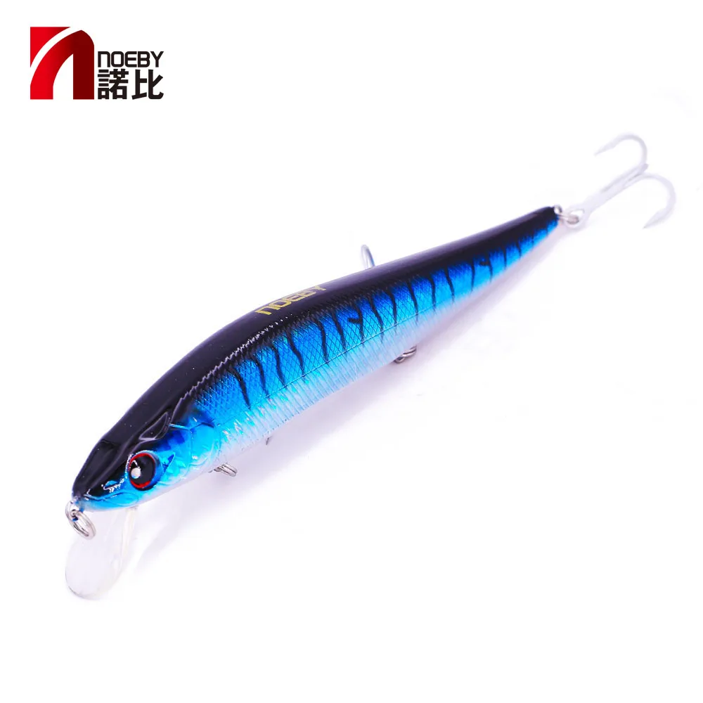 

Noeby Minnow Bait 80mm/5.5g 100mm/11g 125mm/23g Floating Hard Fishing Lure Bass Lures Pesca Artificial Bait Leurre Peche Wobbler