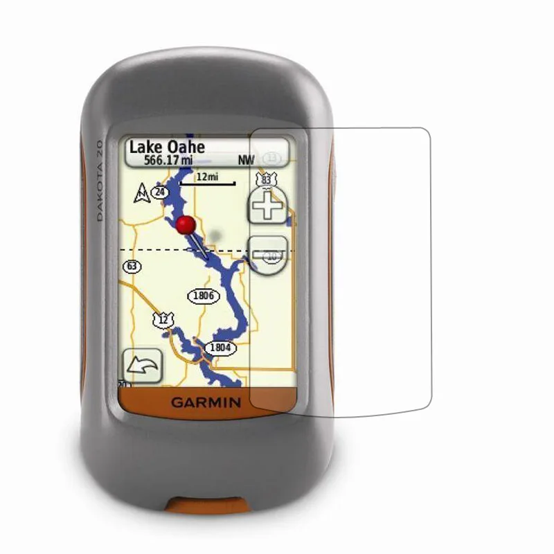 3 pçs pet claro protetor de tela capa película protetora guarda para garmin dakota 10/20 dakota20 handheld navegador gps rastreador