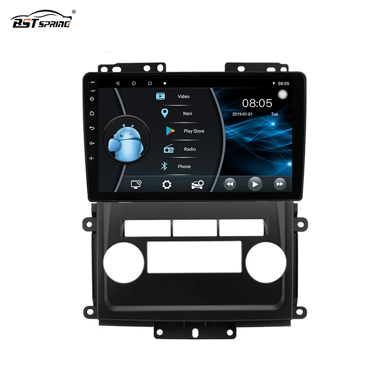 Bosstar autoradio 10 inch Android car radio video Car gps navigation for Nissan Frontier 2009-2015 car stereo