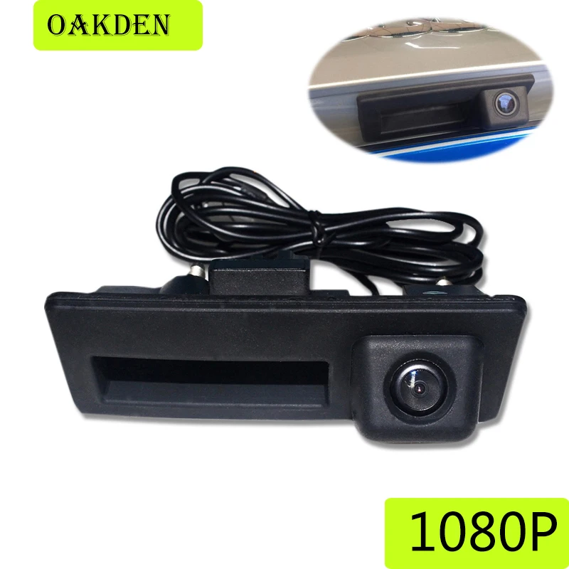 

170° 1920X1080P AHD Trunk Handle Camera Car Rear View Camera For Volkswagen VW Audi A4 A5 A6 S5 Q3 Q5 S4 S3 Q7 A6L A4L Skoda