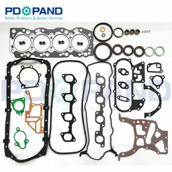 2L 2L-T Engine Overhaul Rebuilding Gasket Kit 04111-54050 for TOYOTA CRESSIDA Saloon/Land Cruiser/Hiace/Hilux 2446cc 2.4D/TD