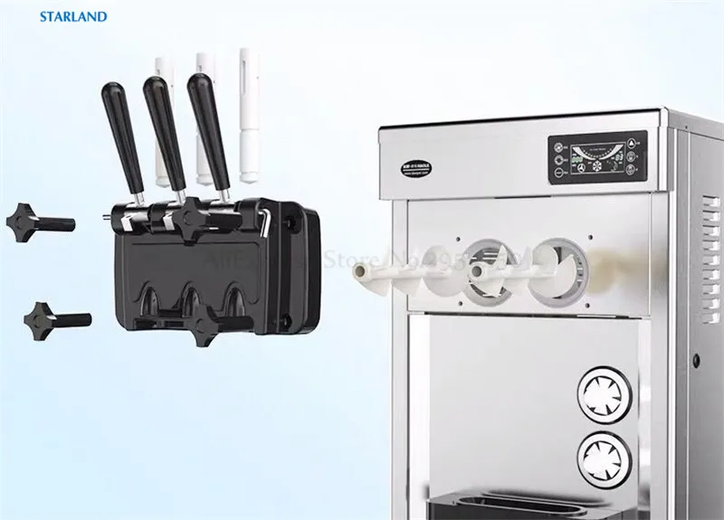 1Pcs Beater Rod Of Commercial Ice Cream Maker Accessory Fitting New Scraper Auger For Machine With 1.6L Refrigerating Cylinder