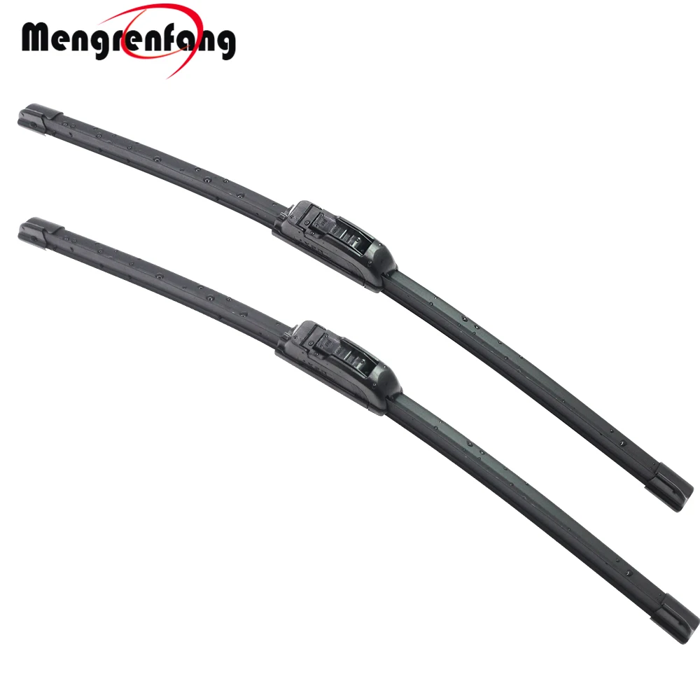 2 Pieces Car Front Windscreen Wiper Blades Soft Rubber Wiper For Chevrolet Trailblazer North American Version 2002-2009