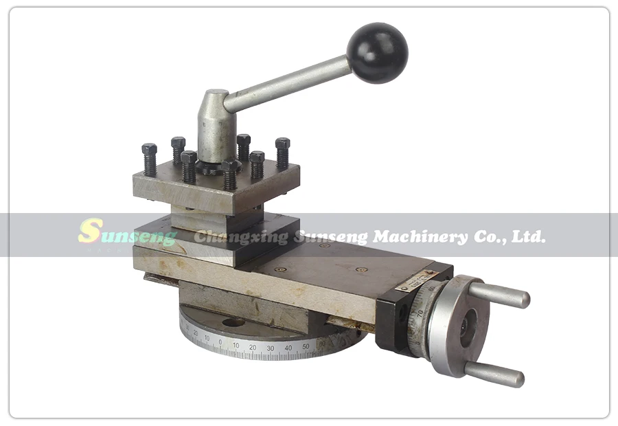 SIEG Lathe Tool holder/C10/SC10/M10/SM10 Machine tool slide/Slide rest/Compound Rest Assembly