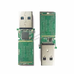 1PC IS917 PCBA for NAND Flash USB3.0 U Disk Weldable TSOP48 BGA132 BGA136 BGA152 Chips USB 3.0 U Disk PCB Main Controller DIY