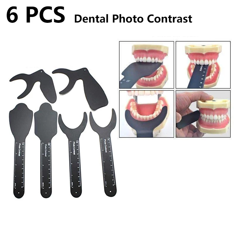 Durable Dental Photo Contrast Board Photography Black Background Board Palatal Contraster Board Oral Cheek