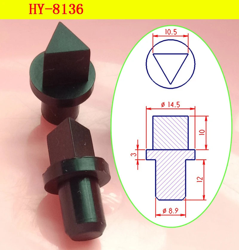 T-type silicone sealing plugs cover rubber protective sleeve silicone stopper panel cover 8.9mm silicone gasket