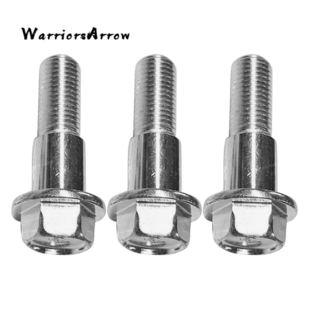 

WarriorsArrow 3Pcs Intermediate Half Shaft Bolt Metal For Acura RDX TSX RLX TLX TSX For Honda Civic Si 0102-SF1-000 90102SF1000