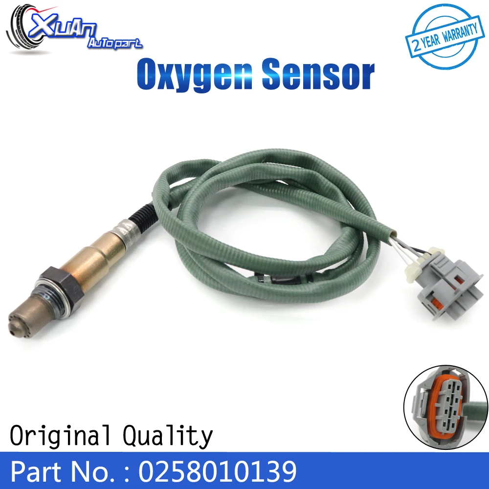 XUAN Air Fuel Ratio Sensor Lambda O2 Oxygen Sensor 0258010139 For PORSCHE BOXSTER CAYMAN PANAMERA 97060617201 97060617600